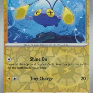 Chinchou - 020/091 - Common Reverse Holo - Inglés