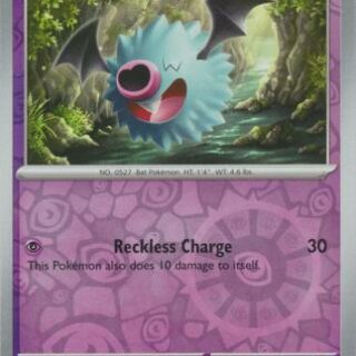 Woobat - 032/091 - Common Reverse Holo - Inglés