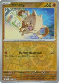 Mankey - 045/091 - Common Reverse Holo - Inglés