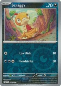 Scraggy - 060/091 - Common Reverse Holo - Inglés