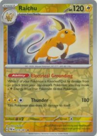 Raichu - 019/091 - Holo Rare Reverse Holo - Inglés