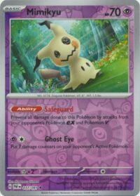 Mimikyu - 037/091 - Holo Rare Reverse Holo - Inglés