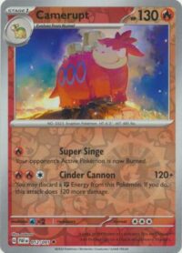 Camerupt - 012/091 - Uncommon Reverse Holo - Inglés