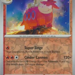 Camerupt - 012/091 - Uncommon Reverse Holo - Inglés