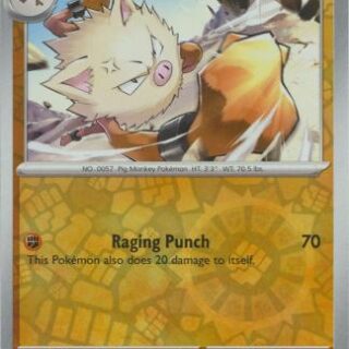 Primeape - 046/091 - Uncommon Reverse Holo - Inglés