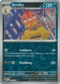 Scrafty - 061/091 - Uncommon Reverse Holo - Inglés