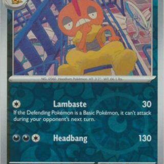 Scrafty - 061/091 - Uncommon Reverse Holo - Inglés