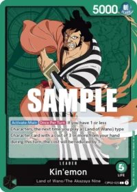 Kin'emon - OP02- 025 - L