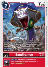 Sandiramon - EX5-010 C