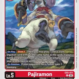 Pajiramon - EX5-011 C