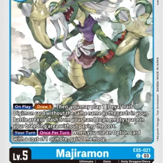 Majiramon - EX5-021 C