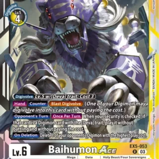 Baihumon Ace - EX5-053 R