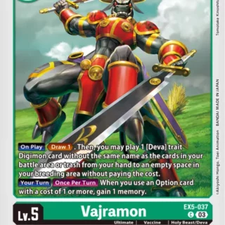 Vajramon - EX5-037 C