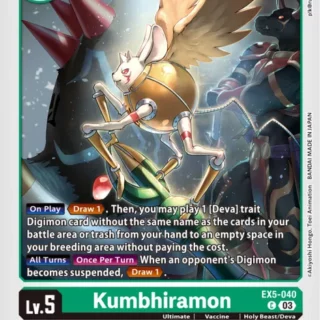 Kumbhiramon - EX5-040 C