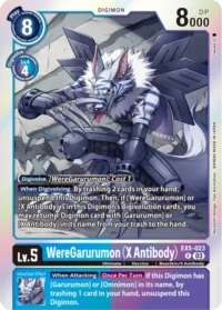 WereGarurumon (X Antibody) - EX5-023 R