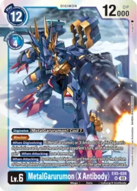MetalGarurumon (X Antibody) - EX5-026 SR