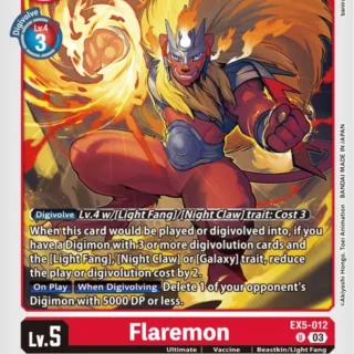 Flaremon - EX5-012 U