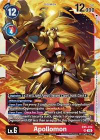 Apollomon - EX5-014 SR