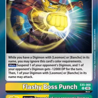Flashy Boss Punch - EX5-068 R