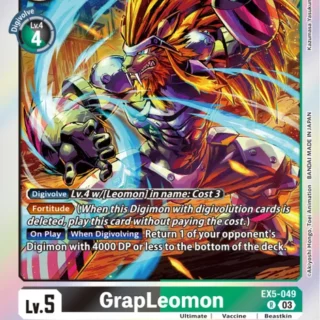 GrapLeomon - EX5-049 R