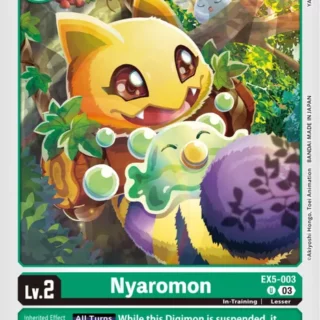 Nyaromon - EX5-003 U
