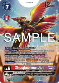 Zhuqiaomon Ace (Alternate Art) - EX5-013 R