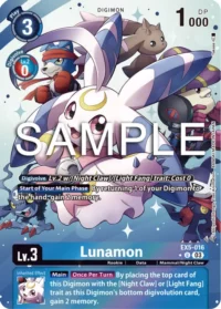 Lunamon (Alternate Art) - EX5-016 U
