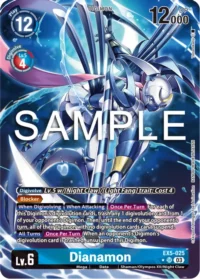 Dianamon (Alternate Art) - EX5-025 SR