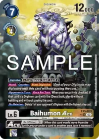 Baihumon Ace (Alternate Art) - EX5-053 R
