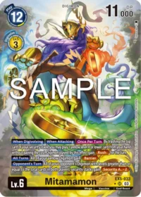 Mitamamon (Alternate Art) - EX5-033 SR