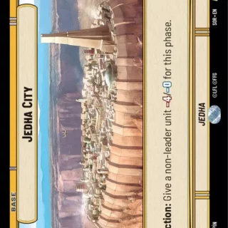 Jedha City - 028/252 - Rare - inglés