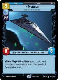 Avenger - Hunting Star Destroyer - 040/252 - Legendary - inglés