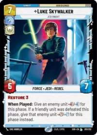 Luke Skywalker - Jedi Knight - 051/252 - Legendary - inglés (Foil)