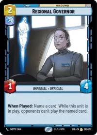 Regional Governor - 062/252 - Rare - inglés