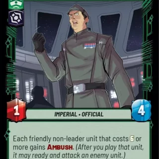 Admiral Piett - Captain of the Executor - 079/252 - Uncommon - inglés