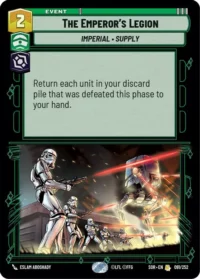 The Emperor's Legion - 091/252 - Rare - inglés (foil)