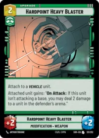Hardpoint Heavy Blaster - 121/252 - Uncommon - inglés