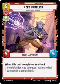 Zeb Orrelios - Headstrong Warrior - 146/252 - Uncommon - inglés