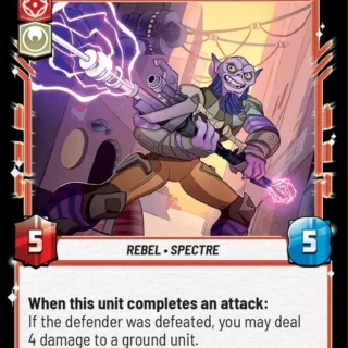 Zeb Orrelios - Headstrong Warrior - 146/252 - Uncommon - inglés