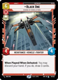 Black One - Scourge of Starkiller Base - 147/252 - Legendary - inglés
