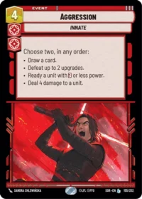 Aggression - 155/252 - Legendary - inglés