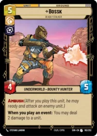 Bossk - Deadly Stalker - 182/252 - Uncommon - inglés (foil)