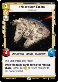 Millennium Falcon - Piece of Junk - 193/252 - Legendary - inglés