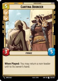 Cantina Bouncer - 202/252 - Uncommon - inglés (foil)