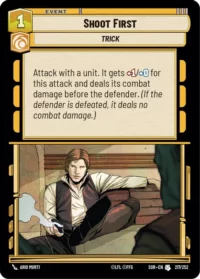 Shoot First - 217/252 - Uncommon - inglés (foil)