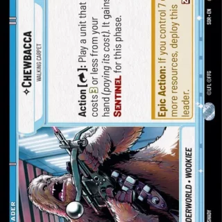 Chewbacca - Walking Carpet - 003/252 - Common - inglés