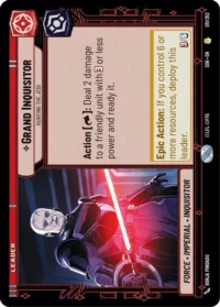 Grand Inquisitor - Hunting the Jedi - 011/252 - Rare - inglés