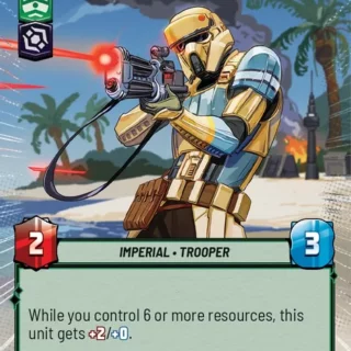 Seasoned Shoretrooper (Hyperspace) - 346 - Common - inglés