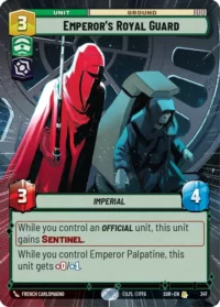 Emperor's Royal Guard (Hyperspace) - 347 - Rare - inglés