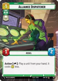 Alliance Dispatcher (Hyperspace Foil) - 357 - Common - inglés